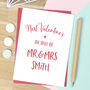 Next Valentine's We Will Be Mr And Mrs Card, thumbnail 1 of 3