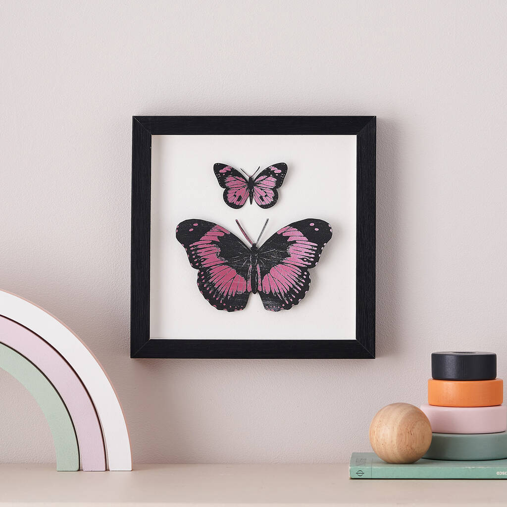 Download 3 D Butterfly Wall Art New Baby Girl Gift By Bombus Notonthehighstreet Com