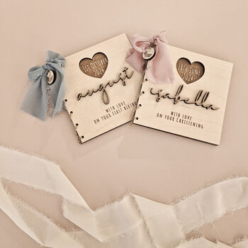 Personalised Christening Gift A Keepsake Card With Name, 5 of 5