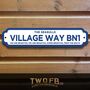 Brighton Hove Albion Personalised Bar And Man Cave Sign, thumbnail 1 of 2