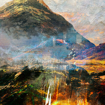 Catbells From Skelgill Bank Lake District Poster Print, 3 of 5