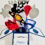 Boxing Themed 3D Birthday Card, thumbnail 1 of 4