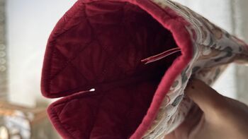 Oven Mitts, Cotton Indian Print, Set Of Two, 11 of 11