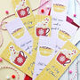 Winter Warmer Bookmarks Set Of Two Christmas Drinks, thumbnail 7 of 7