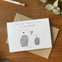 Personalised 1st Father's Day Daddy Card Bear, thumbnail 5 of 5