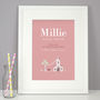 Personalised Christening Baptism Print For Girl Or Boy, thumbnail 1 of 4