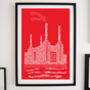 Battersea Power Station Citography Skyline Print, thumbnail 6 of 8