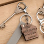 Personalised His And Hers New Home Keyring Gift Set, thumbnail 6 of 10
