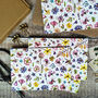 Set Of Eight Pressed Flower Folded Notecards, thumbnail 4 of 6