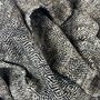 Fair Trade Woven Soft Yak Wool Raw Silk Unisex Scarf, thumbnail 8 of 12