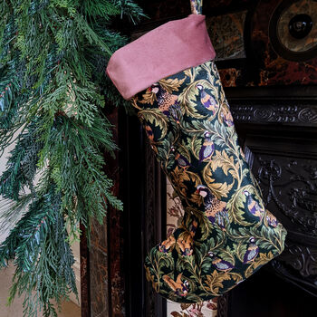 Personalised Christmas Stocking, Partridge Design, 2 of 8