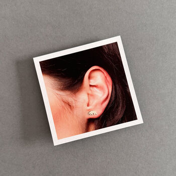 Mama Bear Sterling Silver Earrings, 8 of 10