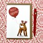 Irish Terrier Christmas Card, thumbnail 1 of 2
