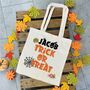 Personalised Trick Or Treat Scary Font Bag, thumbnail 1 of 2