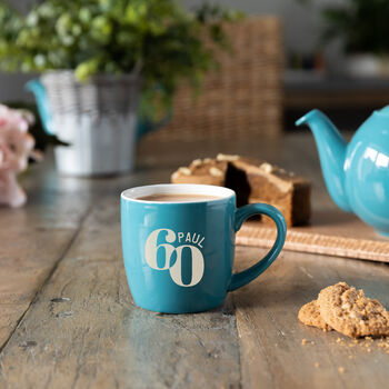 60th Birthday Personalised Mug, 3 of 4
