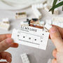 Personalised Wedding Memory Block Style Keepsake, thumbnail 10 of 10