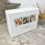 Personalised Three Photo Cremation Urn For Ashes 1090ml, thumbnail 1 of 10