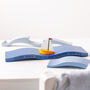 Personalised Blue Water Boat Baby Decoration, thumbnail 5 of 5