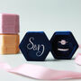 Personalised Wedding Ring Box With Initials, thumbnail 1 of 11