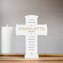Personalised Wooden Cross Ornament, thumbnail 9 of 10