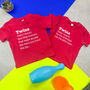Funny Twin Definition T Shirt, thumbnail 1 of 8