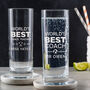 Personalised Highball Glass End Of Year Gift For Teacher, thumbnail 10 of 10
