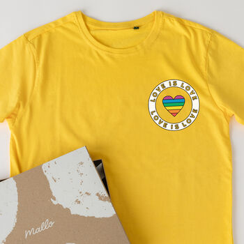 'Love Is Love' Slogan T Shirt, 3 of 7