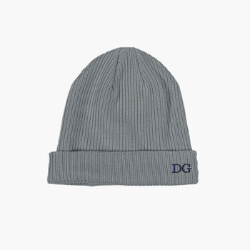 Personalised Embroidered Beanie With Initials And Matching Scarf, 7 of 12