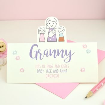 Personalised Granny's Mother's Day Card, 5 of 7