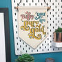 Baby You Are Pure Gold Hanging Banner Pennant Flag, thumbnail 5 of 8