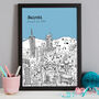 Personalised Nairobi Print, thumbnail 3 of 9