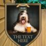 Dog And Beer Personalised Pub Sign/Bar Sign/Man Cave, thumbnail 4 of 8