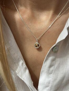 60th Birthday Birthstone Necklace – Gift For Her, 7 of 10