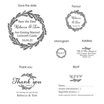Willow Wedding Stationery Collection, 7 of 10
