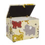 Child's Fabric Covered Toy Box, thumbnail 3 of 4