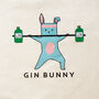 'Gin Bunny' Gym Bag, thumbnail 3 of 3