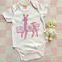 Blue For A Girl And Pink For A Boy Babygrows, thumbnail 2 of 3