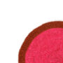 Zuberi: Hot Pink And Brown Woven Placemat, thumbnail 4 of 5