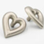 Solid Brass Heart Drawer Cabinet Knob, thumbnail 2 of 9