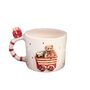 Handmade Christmas Bear Ceramic Mug, thumbnail 2 of 2