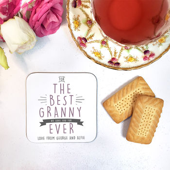 Personalised 'Best Grandma Ever' Secret Message Mug, 7 of 10