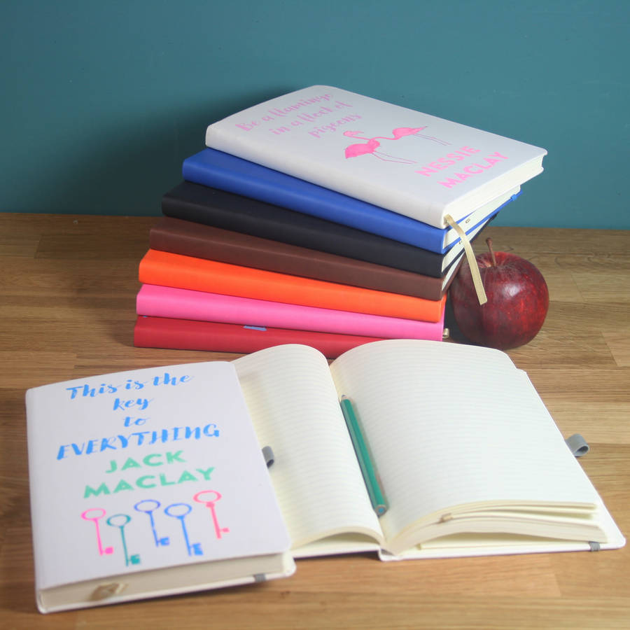 Personalised Children's Notebook By This Is Nessie | notonthehighstreet.com