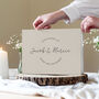 Personalised Calligraphy Wedding Guest Book, thumbnail 4 of 5