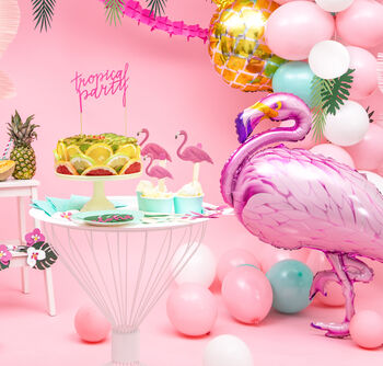 Flamingo Shaped Large Foil Balloon, 3 of 5