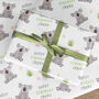 Personalised Koala Wrapping Paper Roll Kids Birthday, thumbnail 3 of 4