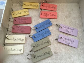 Personalised Wooden Key Ring, 3 of 3