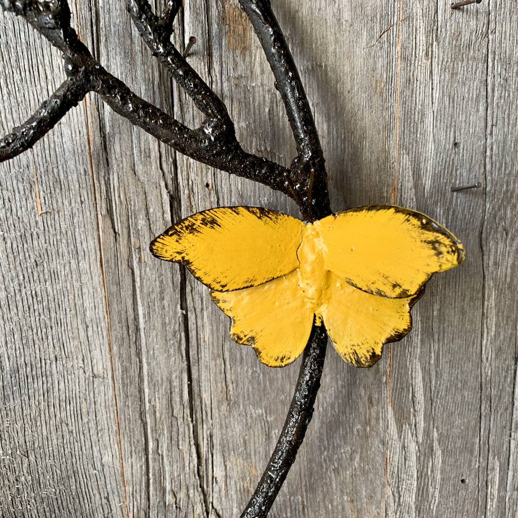 Metal Butterfly Garden Wall Art By London Garden Trading