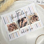 Happy Birthday Photo Biscuit Trio, thumbnail 1 of 2