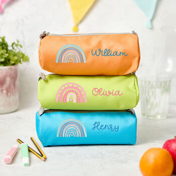 Personalised Rainbow Kids Pencil Case Gift, 2 of 2