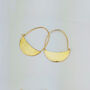 Statement Half Moon Earrings, thumbnail 5 of 5